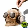 Tirelire Tête De Mort à Lunettes De Soleil Et Casque - Mrbulle