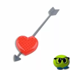 Infuseur De Thé En Forme De Coeur Traversé D'une Flèche - Mrbulle