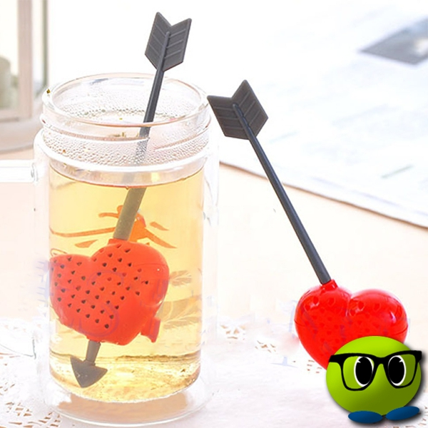 Infuseur De Thé En Forme De Coeur Traversé D'une Flèche - Mrbulle 3 Infuseur De Thé En Forme De Coeur Traversé D'une Flèche - Mrbulle - Image 3