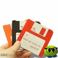 Dessous De Verre En Forme De Disquette - Mrbulle