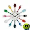 Horloge Fourchettes Et Cuillères - Mrbulle