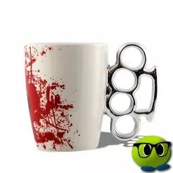Mug Ensanglanté Poing Américain En Céramique - Mrbulle