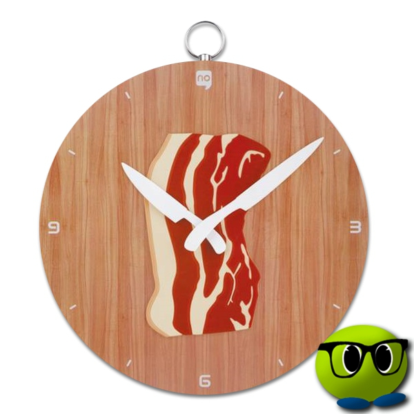 Horloge Poitrine De Porc De Forme Circulaire - Mrbulle 1 Horloge Poitrine De Porc De Forme Circulaire - Mrbulle