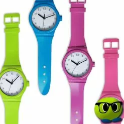 Horloge Murale Montre Colorée En Plastique - Mrbulle