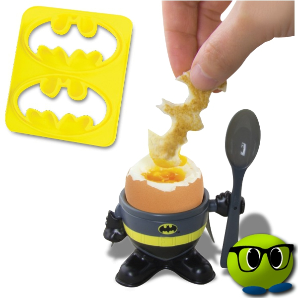 Kit Coquetier Motif Batman - Mrbulle 2 Kit Coquetier Motif Batman - Mrbulle - Image 2