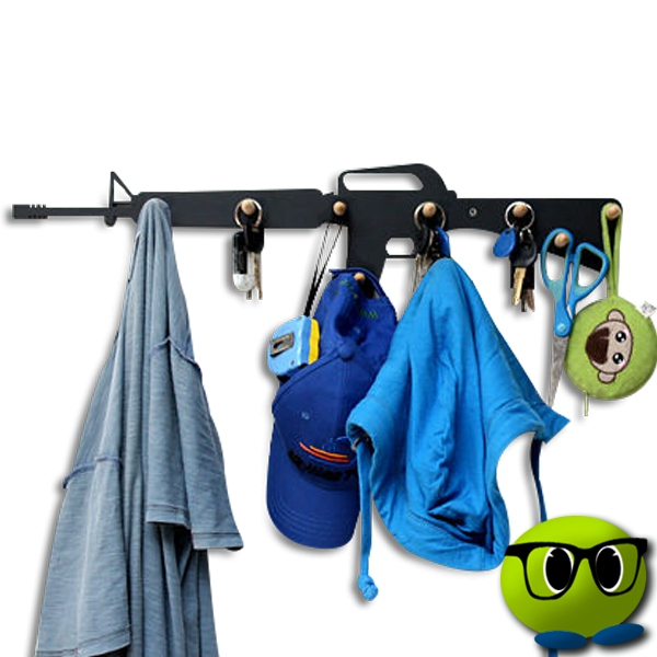 Porte Manteau En Forme De Fusil M16 - Mrbulle 2 Porte Manteau En Forme De Fusil M16 - Mrbulle - Image 2