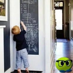 Tableau Noir Autocollant Avec Des Craies - Mrbulle