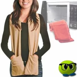 Écharpe Polaire Avec Poches à Chauffer Au Micro Onde - Mrbulle