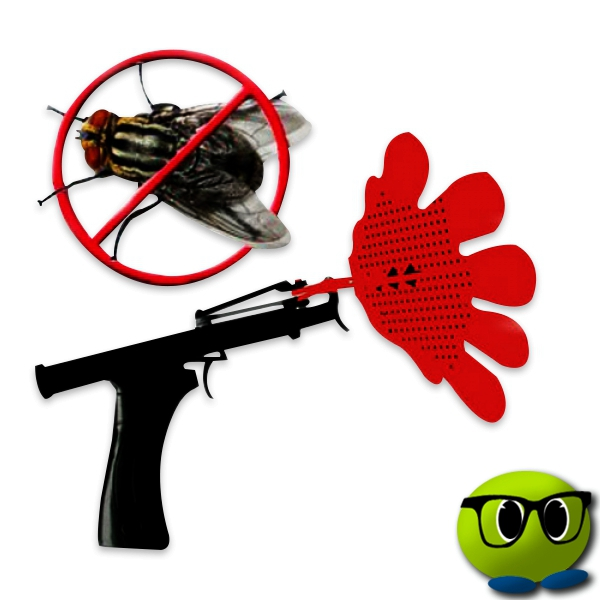 Pistolet Tapette à Mouche Avec Grandes Mains - Mrbulle 1 Pistolet Tapette à Mouche Avec Grandes Mains - Mrbulle