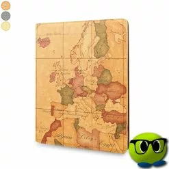 Etui IPad En Cuir Carte Du Monde - Mrbulle