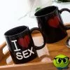 Mug Thermo-changeant I Love Sex - Mrbulle