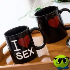 Mug Thermo-changeant I Love Sex - Mrbulle