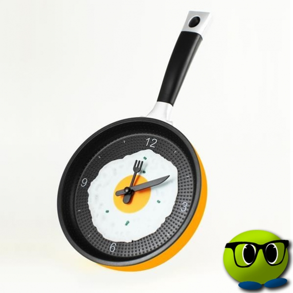 Horloge Murale Insolite Ayant La Forme D'un Oeuf Sur Le Plat - Mrbulle 5 Horloge Murale Insolite Ayant La Forme D'un Oeuf Sur Le Plat - Mrbulle - Image 5