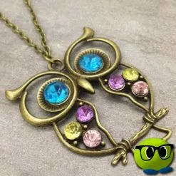 Collier Ravissant à Pendentif Hibou - Mrbulle 5 Collier Ravissant à Pendentif Hibou - Mrbulle -halloween Shop 7955 photo