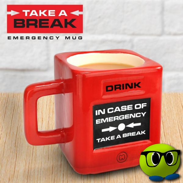 Mug En Cas D'urgence, Prenez Une Pause - Mrbulle 3 Mug En Cas D'urgence, Prenez Une Pause - Mrbulle - Image 3